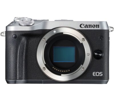 CANON EOS M6 Mirrorless Camera - Silver